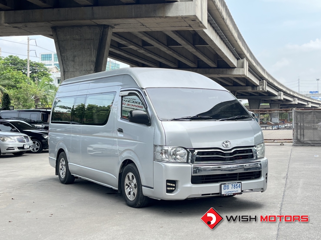 TOYOTA HIACE 2.5 MT ปี 2013 #1 (L)