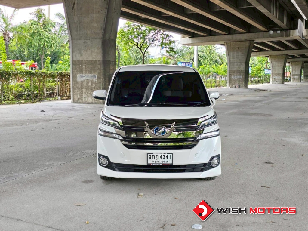 TOYOTA VELLFIRE HYBRID 2.5 [E-Four] AT ปี 2015 #2 (L)
