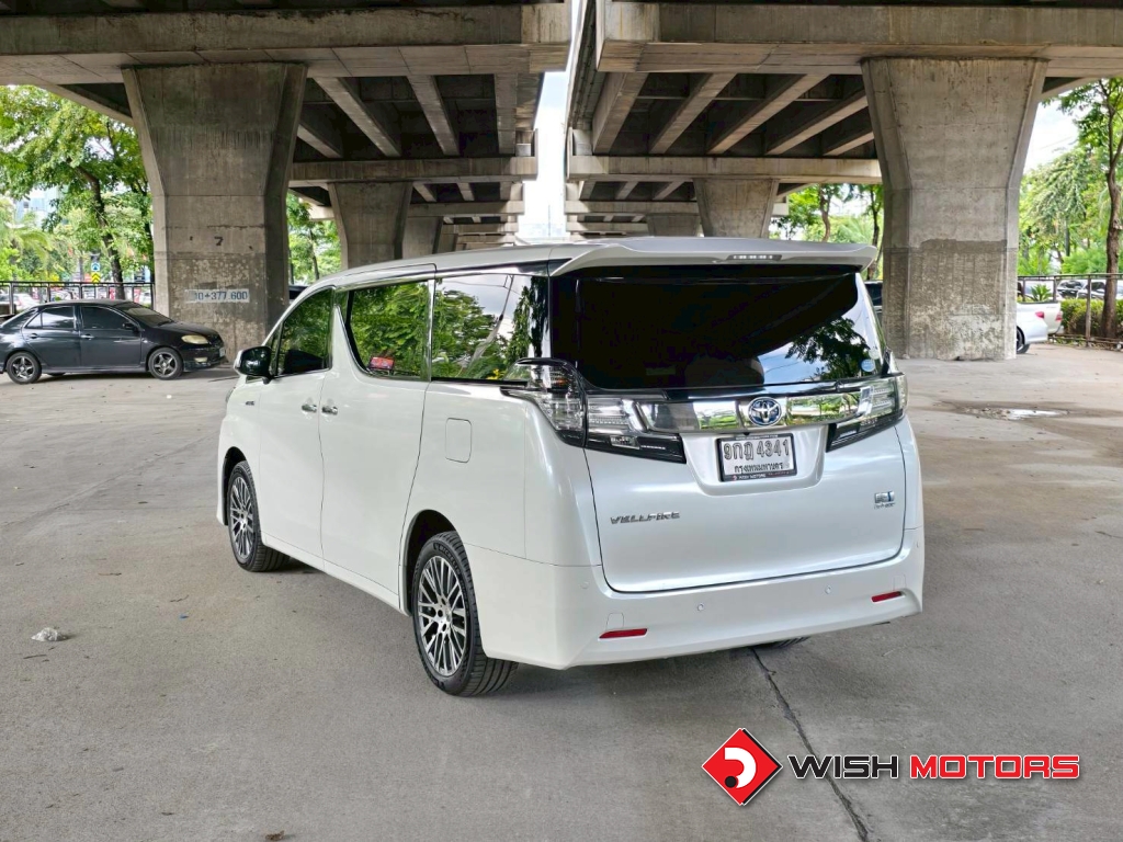 TOYOTA VELLFIRE HYBRID 2.5 [E-Four] AT ปี 2015 #4 (L)
