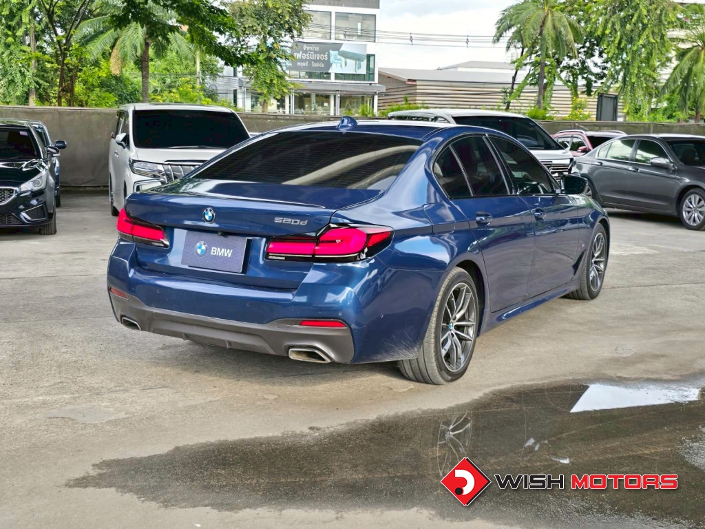 BMW SERIES 5 520d sport AT ปี 2021 #6 (L)
