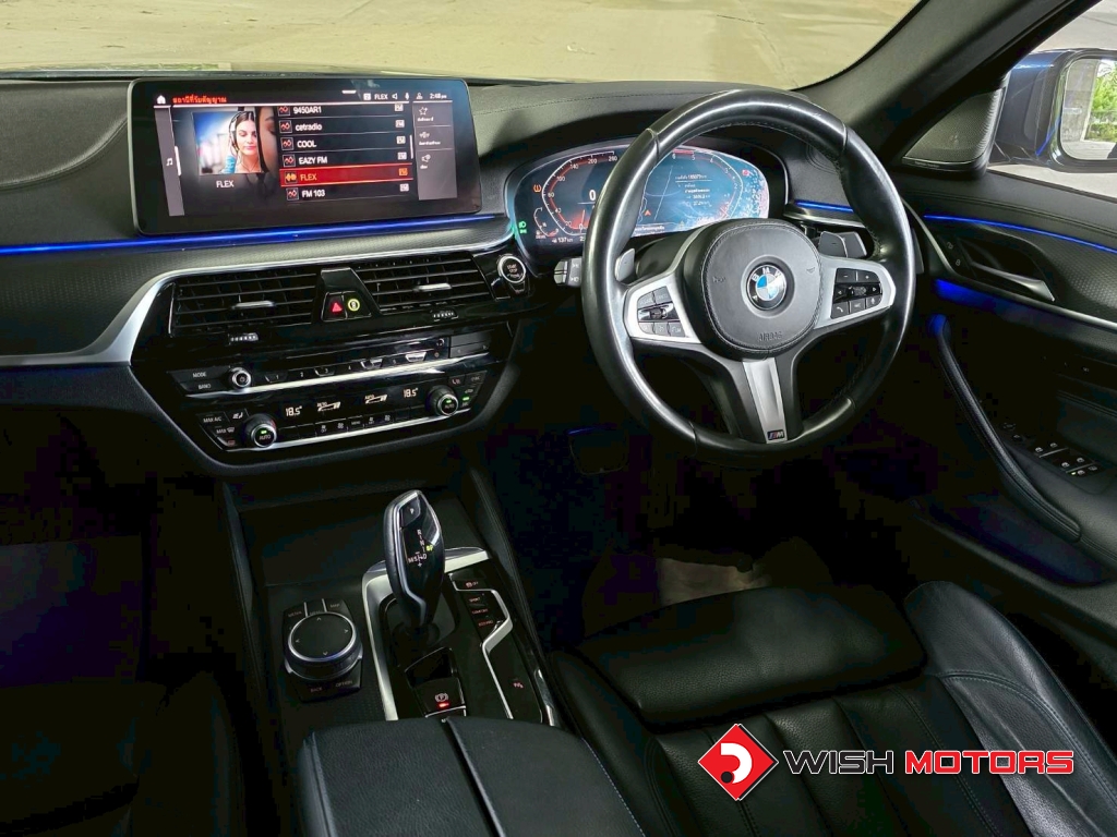 BMW SERIES 5 520d sport AT ปี 2021 #10 (L)