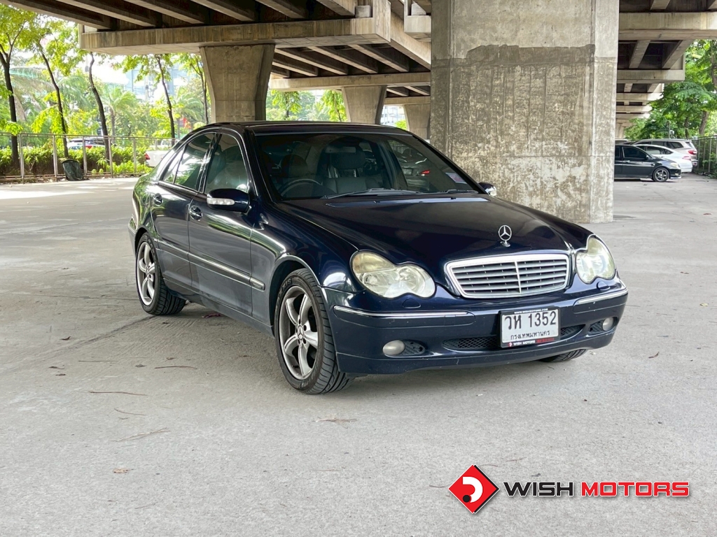 MERCEDES-BENZ C-CLASS C 200 KOM AT ปี 2003 #1 (L)