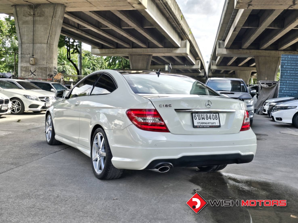 MERCEDES-BENZ C-CLASS C 180 CGI BlueEFFICIENCY [Coupe] AT ปี 2011 #4 (L)