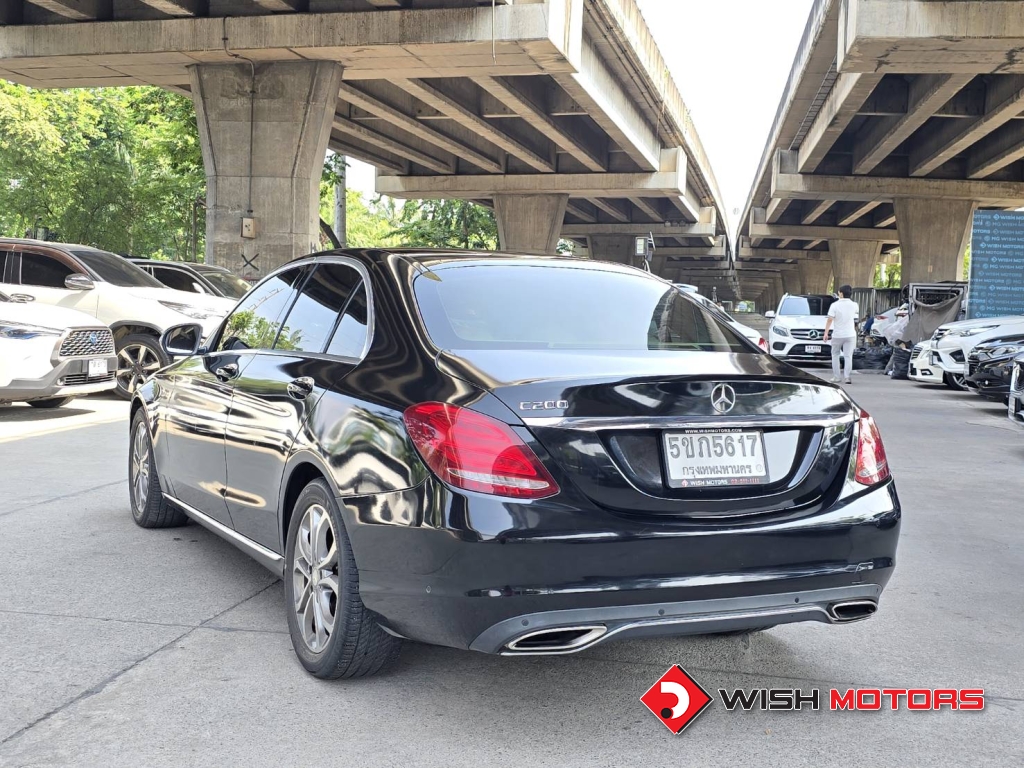 MERCEDES-BENZ C-CLASS C 200 AT ปี 2016 #4 (L)