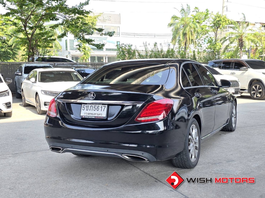 MERCEDES-BENZ C-CLASS C 200 AT ปี 2016 #6 (L)