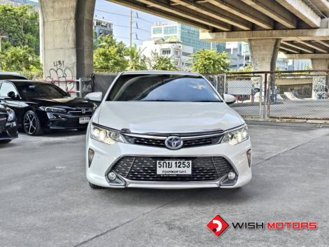 TOYOTA CAMRY โฉมปี (15-17) HYBRID 2.5 AT ปี 2016 ราคา 449,000.- (#C2026012901)
